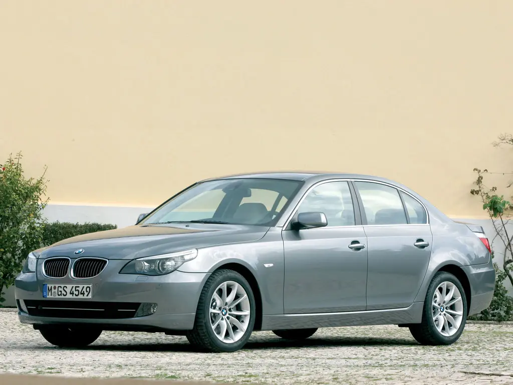 BMW 5-Series (E60) 5 поколение, рестайлинг, седан (09.2007 - 02.2010)
